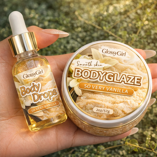 GG- Body Glaze: SO VERY VANILLA + BODY DROPS